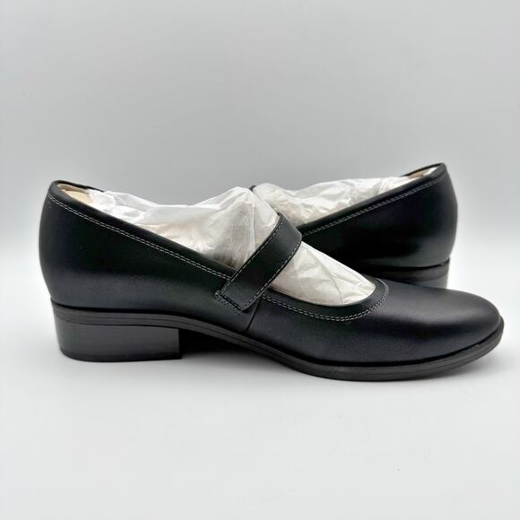 Soul Naturalizer Womens Ramona Mary Jane Flats US 7 Wide EU 37 Black NIB - Picture 5 of 13